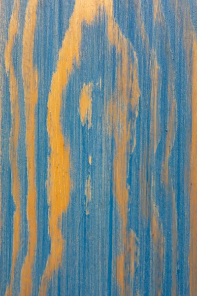 De structuur van natuurlijke hout geschilderd blauw. De textuur van de p — Stockfoto