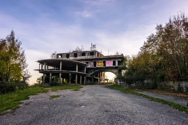 Quelques Cadres Ville Abandonnée Consonno — Photo