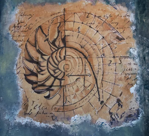 Leonardo da Vinci tarzında duvar resmi