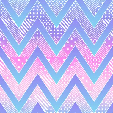 Zigzag kusursuz desen