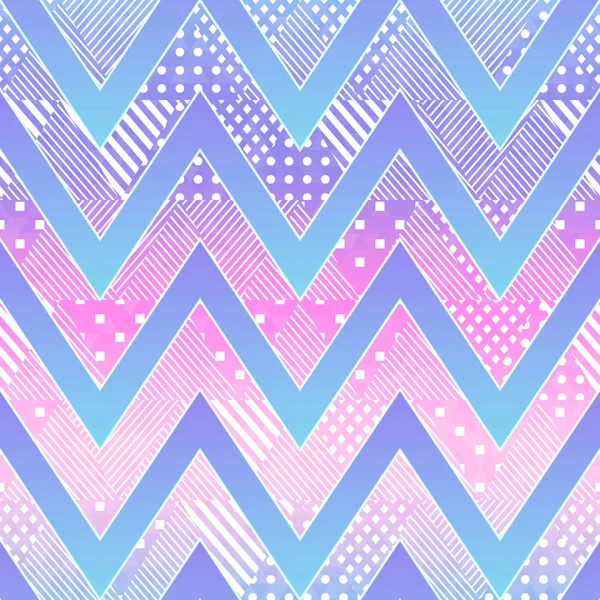 Modèle sans couture Zigzag — Image vectorielle