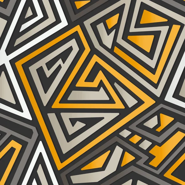 Teknik labyrint mönster — Stock vektor