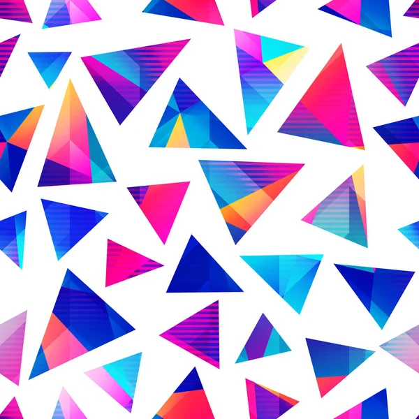 Modèle triangle lumineux — Image vectorielle