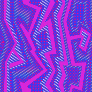 Soyut pembe örtüsü modeli