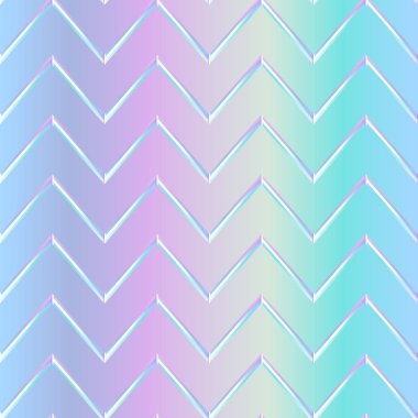 Pastel renk zikzak desen