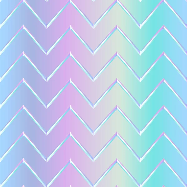 Patrón en zigzag de color pastel — Vector de stock
