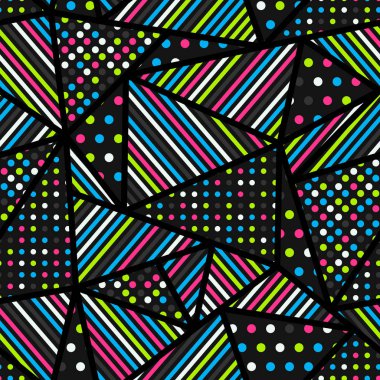 soyut üçgen seamless modeli