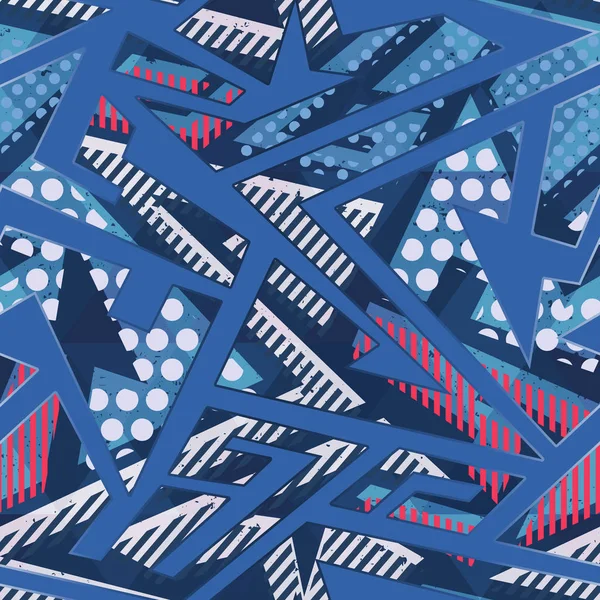 Soyut geometrik seamless modeli (vektör eps 10)