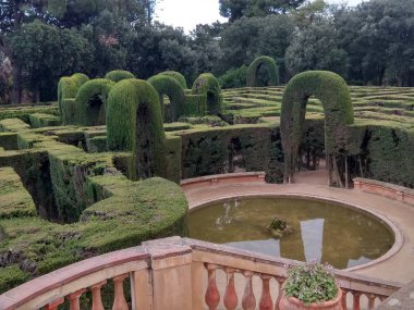 Laberinto de horta en Barcelona