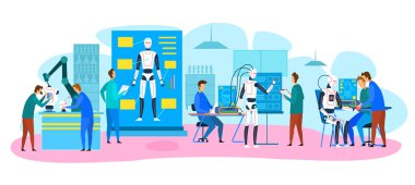 Yazılım Hırdavatçıları Laboratuvarda Robotları Test Ediyor.