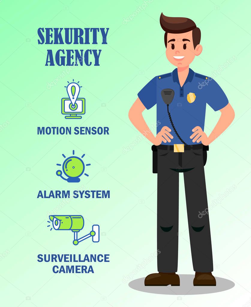 Total Protection Services Vector Banner Template