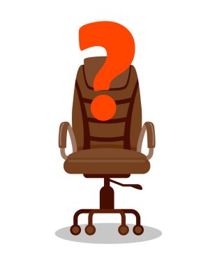 Takım lideri, patron Vacancy vektör çizim açık