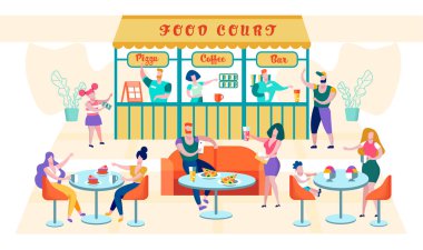 Düz Gıda Mahkemesi Yazıt Pizza, Kahve, Bar.