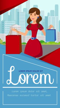 Alışveriş, Sezon Luk, Satış El İlanı Şablonu