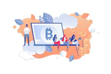 Cryptocurrency Madencilik Ölçeği Analizi Karikatür.