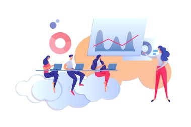 Öğrenme Süreci. Dizüstü Bilgisayarlı Öğretmen ve Öğrenciler