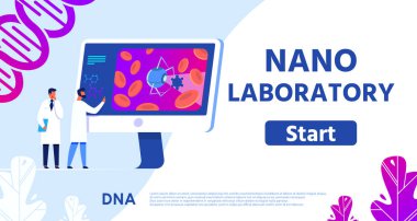 Uzaktan Tıp Sunan Nano Laboratuvar Afiş