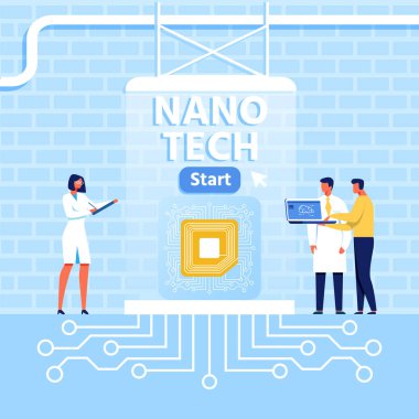 Loft Tarzı Nano Tech Merkezi için Sunum