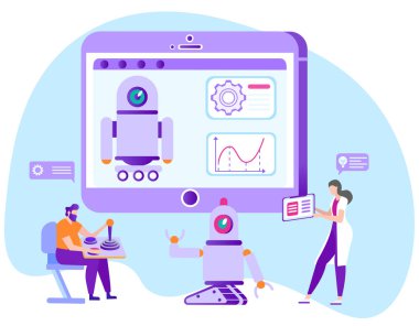 Robot Kontrol Uzaktan Eğitim. E-Öğrenme Vektörü