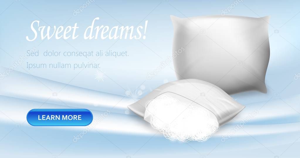 Pillows with Hypoallergenic Protection Banner