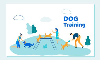 City Park, Eğlence Happy İnsanlar Eğitim Köpekler