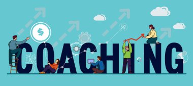 Poster Büyük Harf YazıTLı Koçluk.