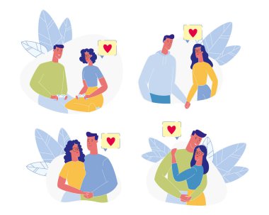 Mutlu Çift Boş zamanları. Loving Man Kadın Toplantısı