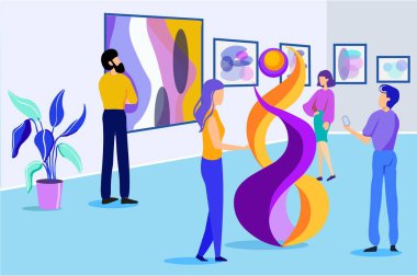 Müzede Modern Sanat Eserlerini İzlemenin Keyfini ÇıkaranLar