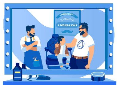 Baba ve Küçük Oğlu Barbershop, Mutlu Aile