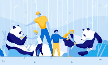 Çocuklar Nadir Dev Panda Bambu Çocuk Yardım Besleme