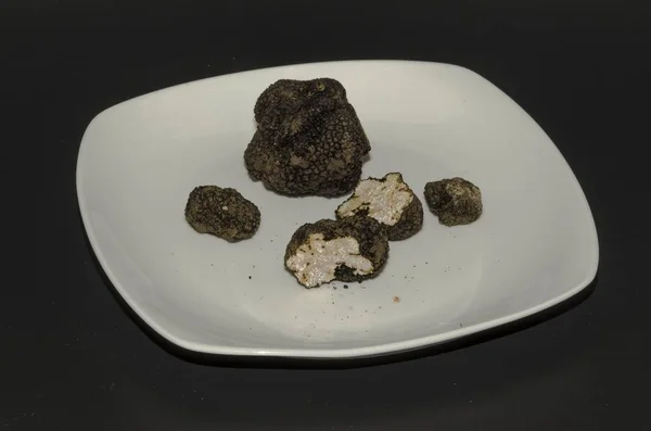 Black Truffle Dish — Stock Photo, Image