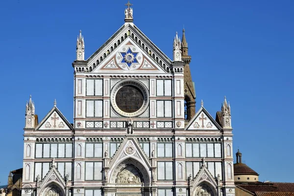 Fachada Basílica Santa Croce — Foto de Stock