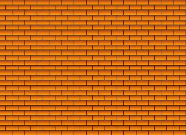 Turuncu tuğla duvar dokusu arkaplanı