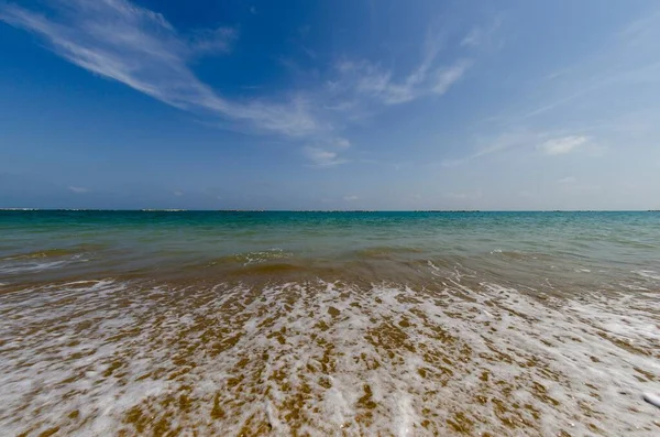 Hermoso Fondo Marino Con Mar Playa — Foto de Stock