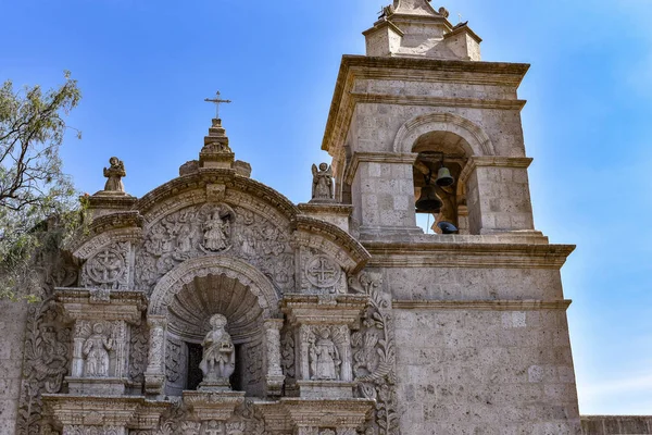 Iglesia Yanahuara Iglesia San Juan Bautista Yanahuara Arequipa Perú — Foto de Stock