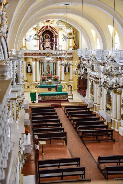Arequipa Perú Octubre 2018 Vista Interior Iglesia Santa Catalina Parte — Foto de Stock