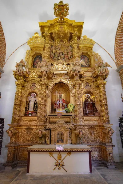 Decoración Interior Catedral Huamanga Basílica Santa María Ayacucho Perú — Foto de Stock
