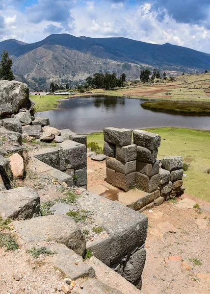 Die Archäologische Stätte Intiwatana Und Pumacocha Ayacucho Peru — Stockfoto