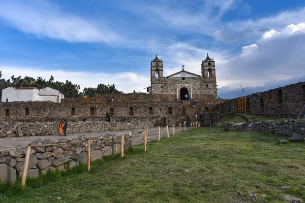 Vilcashuaman のサンファンバウティスタの教会 アヤクチョ ペルー — ストック写真