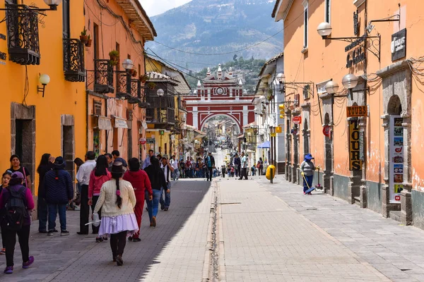 Arco Del Triunfo Ciudad Ayacucho Perú — Foto de Stock