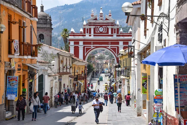 Arco Del Triunfo Ciudad Ayacucho Perú — Foto de Stock