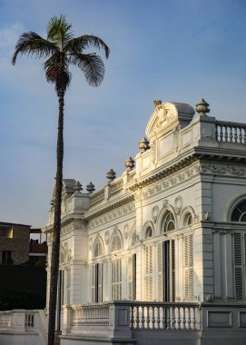 Lima, Peru - 18 Kasım 2018: Lima'nın Barranco semtindeki Pedro de Osma Müzesi