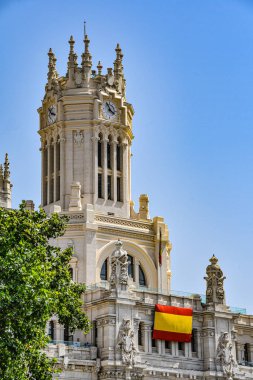 Madrid, İspanya - Belediye Binası, Ayuntamiento de Madrid