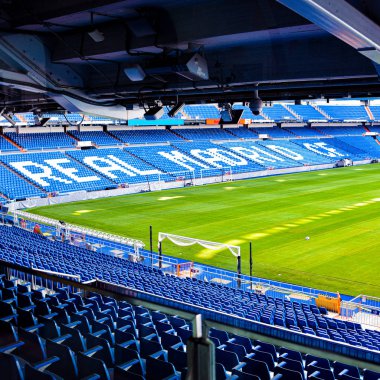 Madrid, İspanya - Estadio Santiago Bernabeu, Real Madrid 'in evi