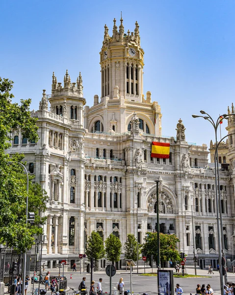 Madrid, İspanya - Belediye Binası, Ayuntamiento de Madrid