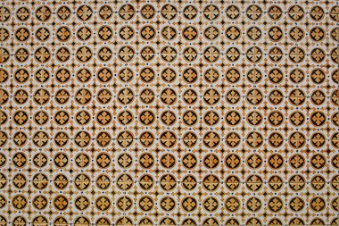 Lizbon, Portekiz - Klasik azulejos, geleneksel Portekiz fayansları