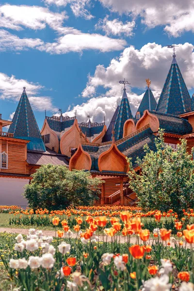  Sarayı, Çar Alexei Mikhailovich Kolomenskoye, Rusya, Moskova'da. 27 Mayıs 2017.