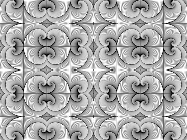 Abstract Background Repeating Element Ornament Endless Seamless Pattern — Stock Photo, Image