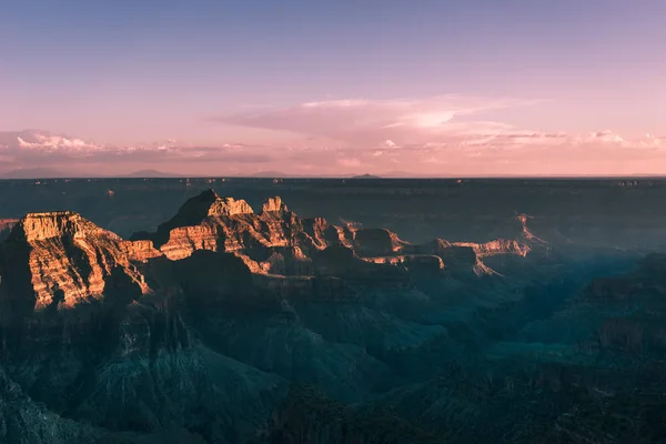 Paisagem Grand Canyon Com Céu Azul Arizona Eua — Fotografia de Stock