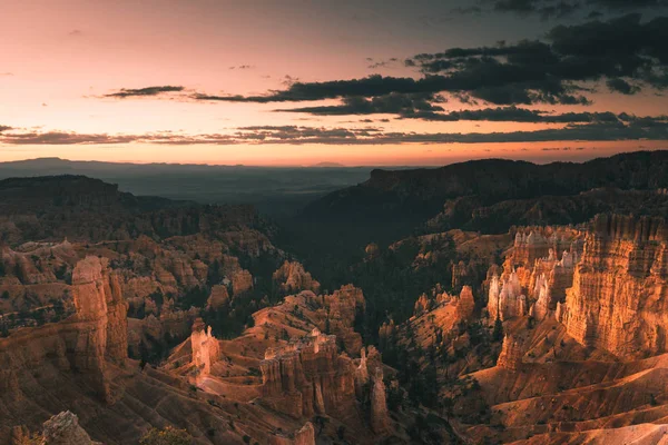 Scenic View Rock Formations Arizona Sunset Time Usa — Stock Photo, Image